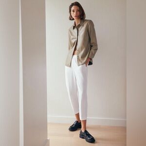 NWT 💛 Aritzia/Babaton • Conan Pant • White • Size 0